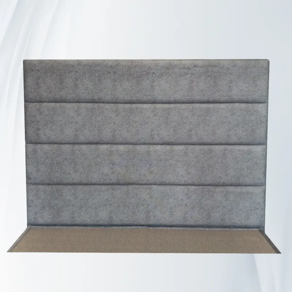 Tête de lit Boudoir capitonnée en tissu, design élégant et personnalisable – Atlas Matelas Algérie