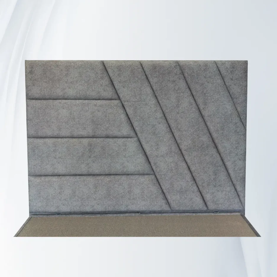 Tête de lit Duo d’Atlas Matelas, design moderne avec revêtement capitonné, idéale pour une chambre élégante en Algérie.