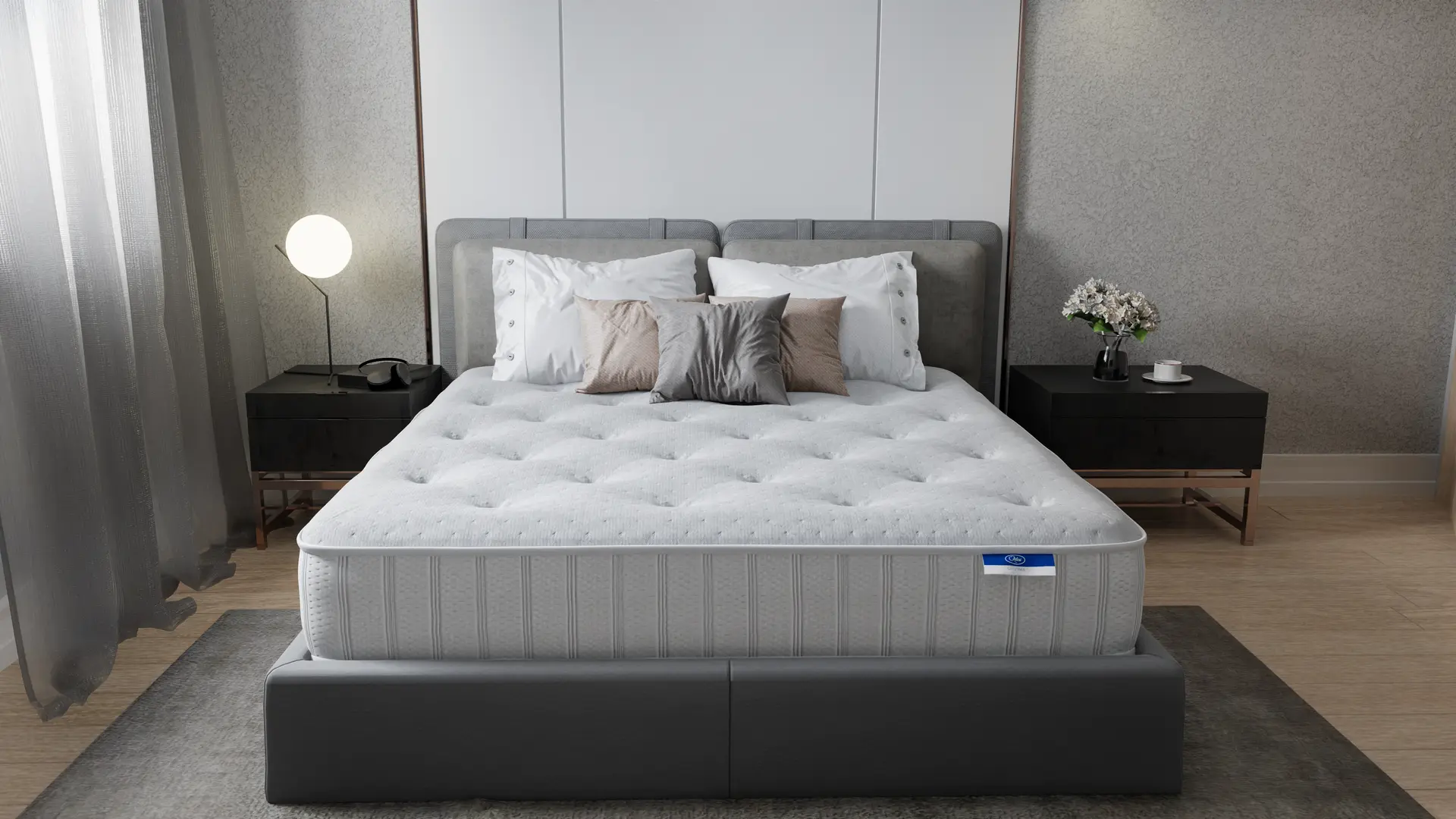 Chambre avec le matelas Atlas Mont Blanc