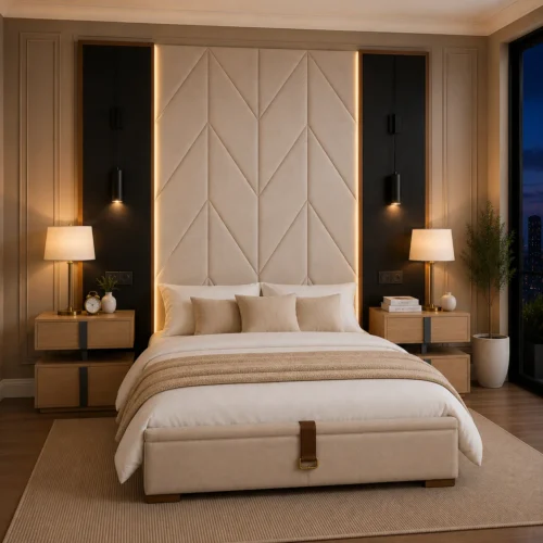 Lit Versailles avec accessoires