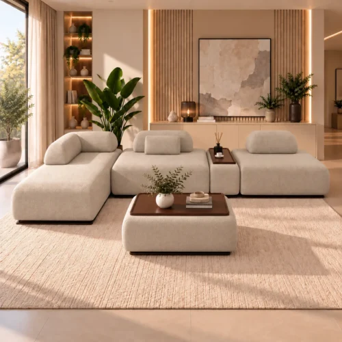 Salon ASSYL – Beige